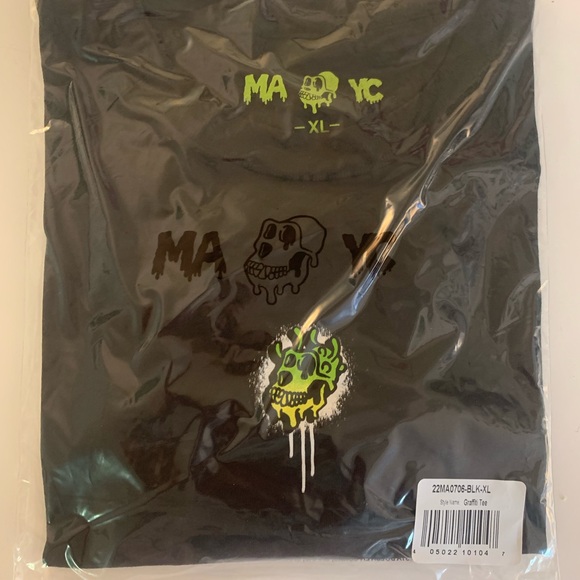 MAYC Mutant Ape Yacht Club Graffiti Tee - XL - Picture 3 of 4